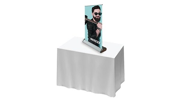 Mini Roll Up Banner Stand