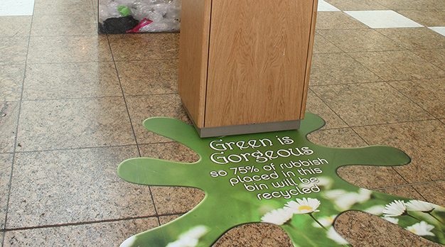 floor graphics shopping centre