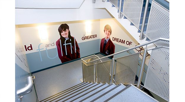 School Hall Wall Graphics