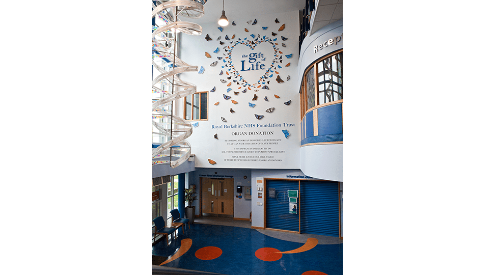 The Entire Gift of Life Signage and Graphics