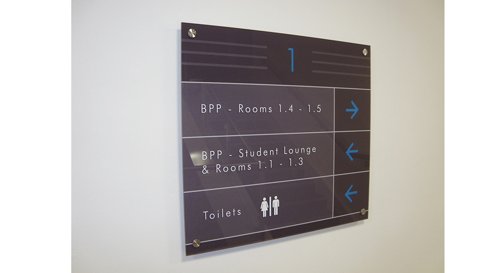 Park Row Offices Directional Signage by Digital Plus