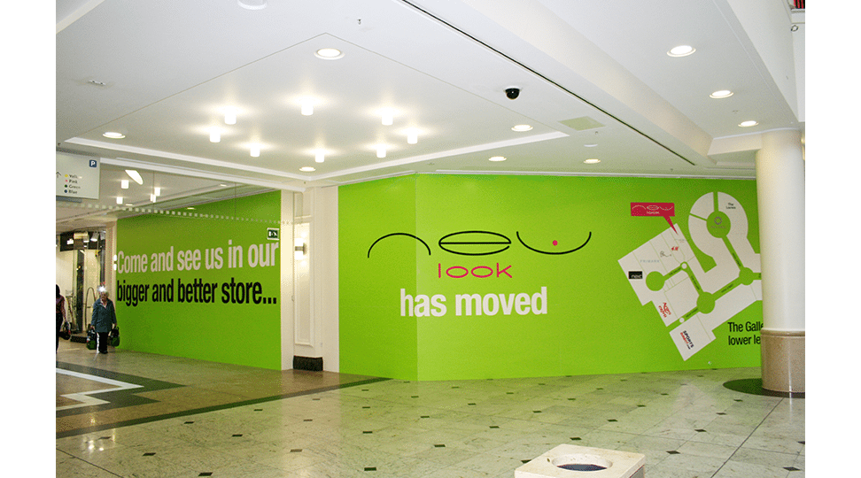 Meadowhall New Look Graphics by Digital Plus