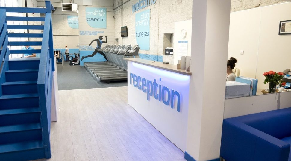 Gym Reception Graphics