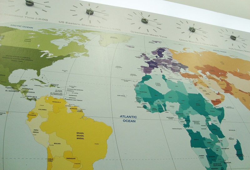 Printed Board Map for Schools by Digital Plus