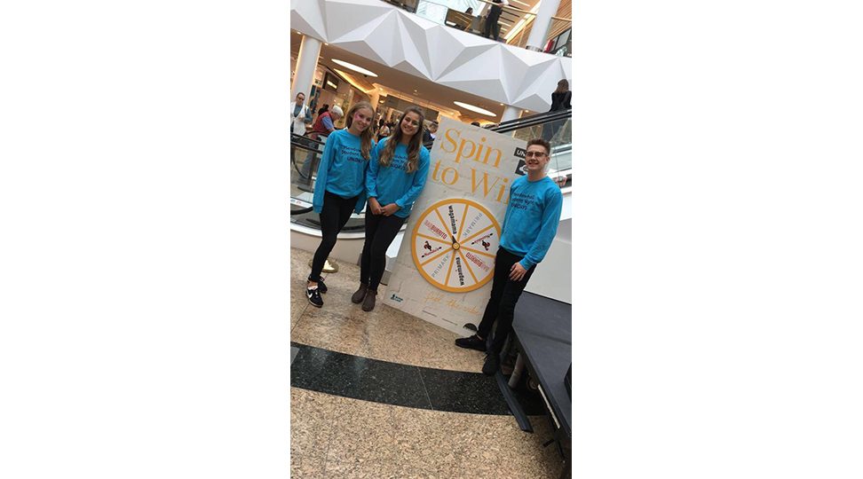 Meadowhall Student Night Graphics Spin to Win