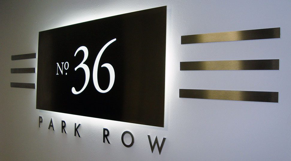 Indoor Signage Office Branding