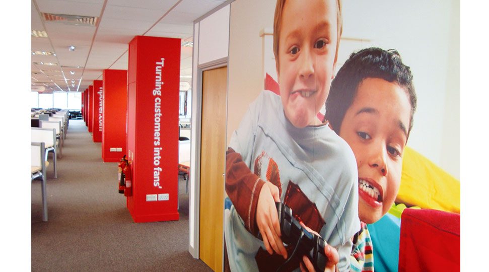 Head Office Wall Graphics