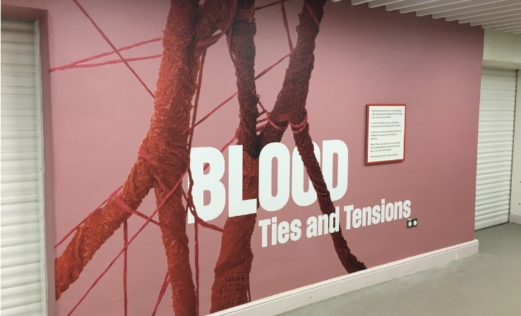 Signage design ideas, Wall graphic Thackeray Medical Museum