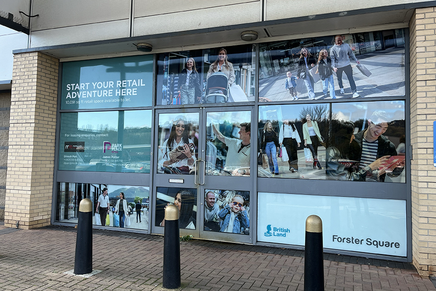 Laminated window graphics
